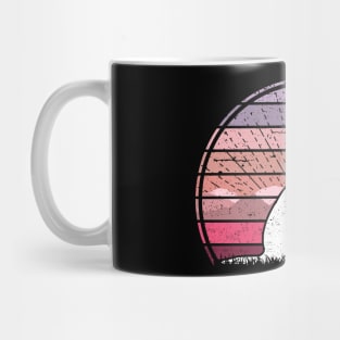 Cute Cat Sunset Mug